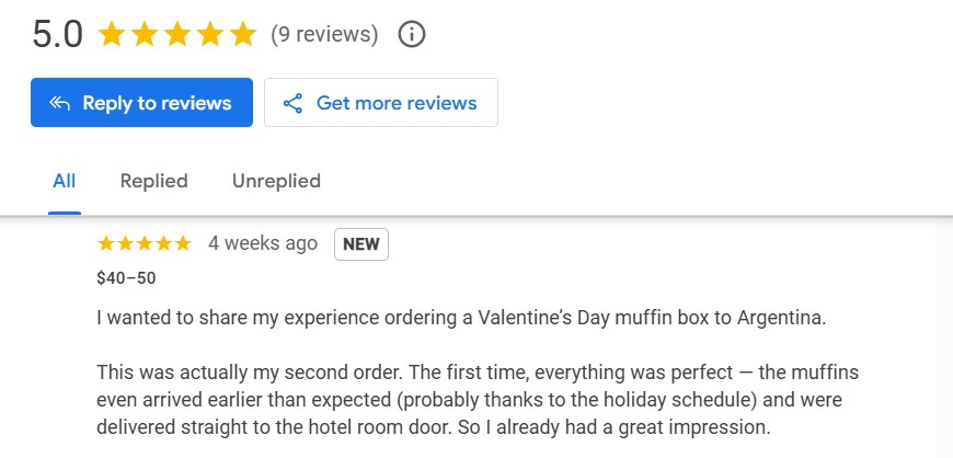 Cakes Overseas review